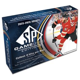 2025-26 UPPER DECK SP GAME USED HOCKEY HOBBY BOX