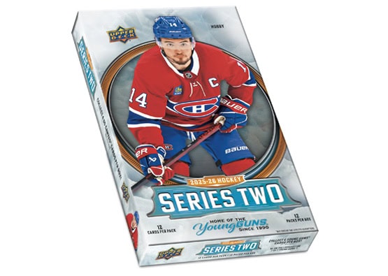2025-26 UPPER DECK SERIES 2 HOCKEY HOBBY BOX