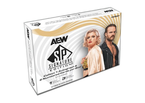 AEW Signature 2025 Upper Deck AEW All Elite Wrestling SP Signature Edition Hobby Box