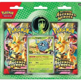 Pokemon Mega Evolution Ascended Heroes Erika 2 Pack Blister