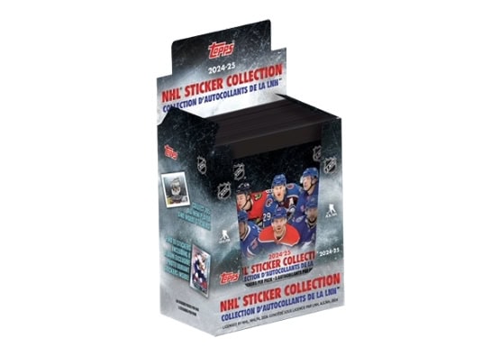 2024-25 TOPPS NHL HOCKEY STICKER BOX