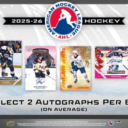 2025-26 Upper Deck AHL Hockey Hobby Box