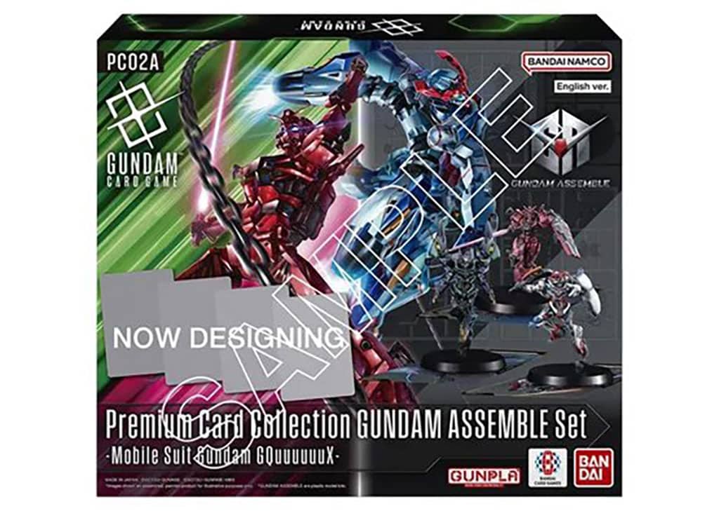 Gundam Card Game Premium Collection GQuuuuuuX Gundam Assemble Set