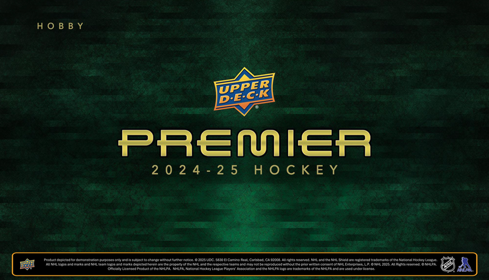 2024-25 Upper Deck Premier Hockey Hobby Box