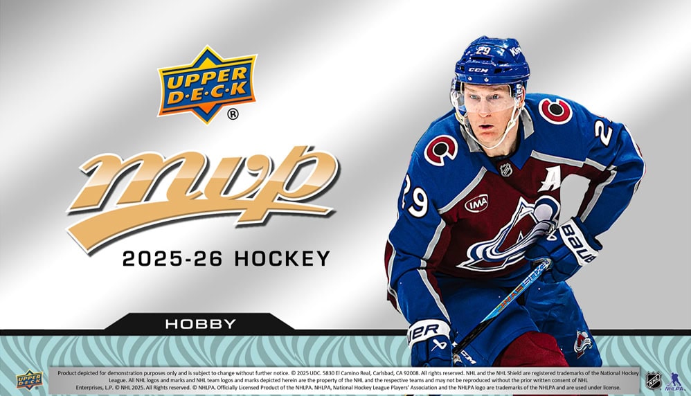 2025-26 Upper Deck MVP Hockey Hobby Box