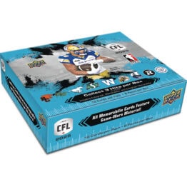 2025 Upper Deck CFL Football Hobby Box