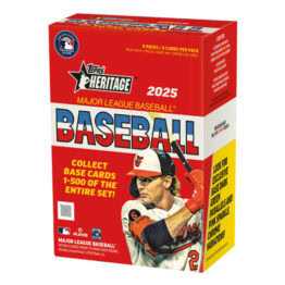 2025 Topps Heritage Baseball Value Box Box