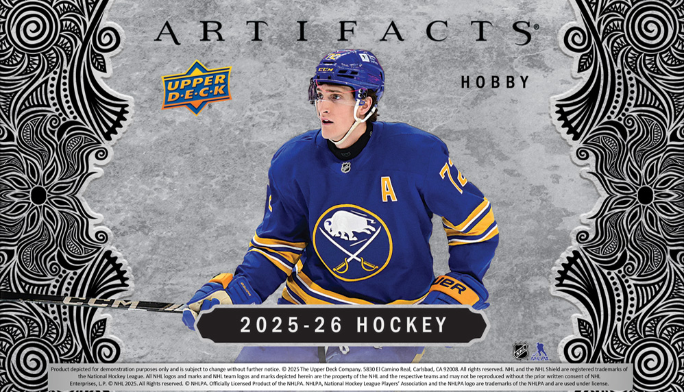 2025-26 Upper Deck Artifacts Hockey Hobby Box