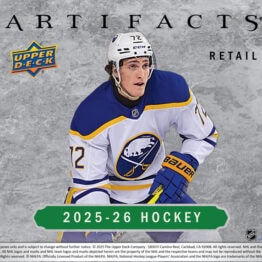 2025-26 Upper Deck Artifacts Hockey Blaster Box