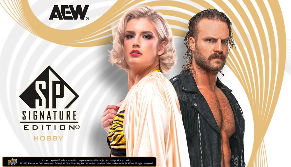 AEWSig1 2025 Upper Deck AEW All Elite Wrestling SP Signature Edition Hobby Box