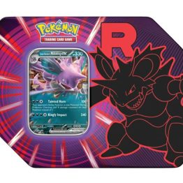 Pokémon Nidoking Team Rocket ex Tin