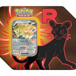 Pokémon Persian Team Rocket ex Tin