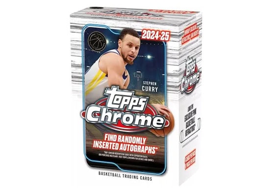 24-25 Chrome Basketball Value Box 2024-25 Topps Chrome Basketball Value Box