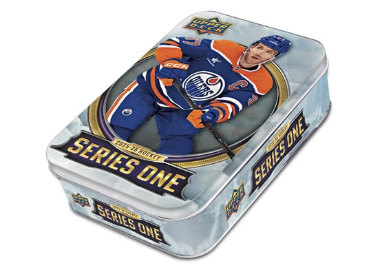 2025-26 Upper Deck Series One Hockey Tin Image 2025-26 Upper Deck Series 1 Hockey Tin