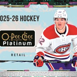 2025-26 O-Pee-Chee Platinum Hockey Blaster Box