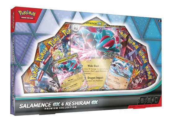 Pokemon Salamence and Reshiram ex Premium Collection Box Pokemon Salamence & Reshiram Premium Collection Box