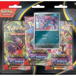 Pokemon Mega Evolution Phantasmal Flames Sneasel 3 Pack Blister