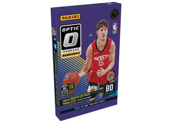 2024-25 Panini Donruss Optic Basketball Hobby International Box Image 2024-25 Panini Donruss Optic Basketball Hobby International Box