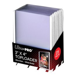 Ultra Pro White Border Toploaders