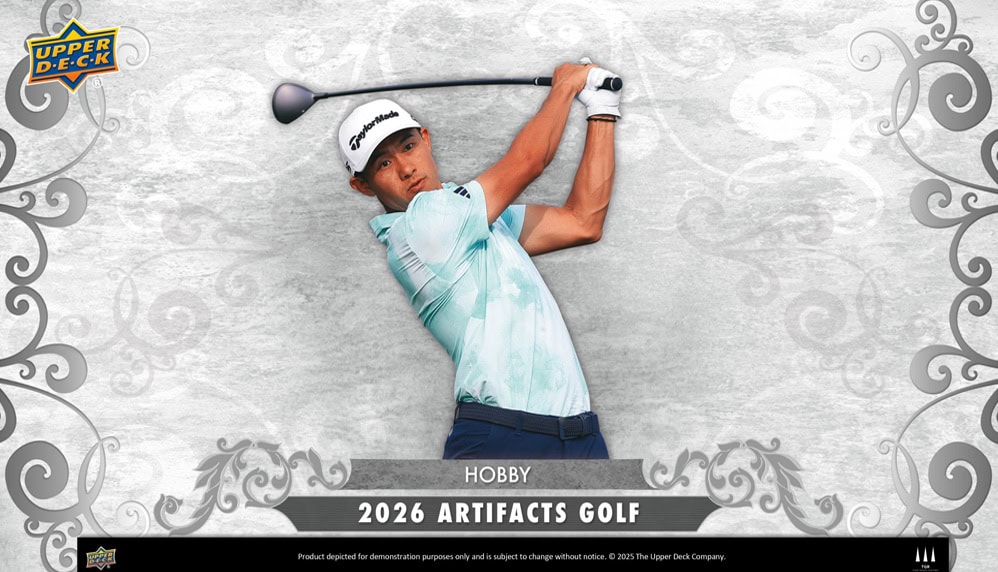 artgolf1 2026 Upper Deck Artifacts Golf Hobby Box