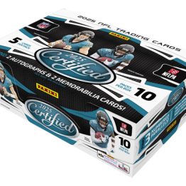 2025 Panini Certified Football Hobby Box