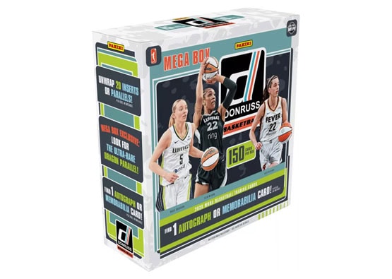 Donruss WNBA Mega 2025 Panini Donruss WNBA Basketball Mega Box