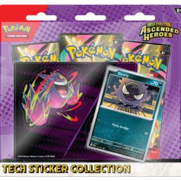 Pokemon Mega Evolution Ascended Heroes Gastly Tech Sticker Collection
