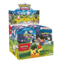 Pokemon Mega Evolution Ascended Heroes Mini Tin Display