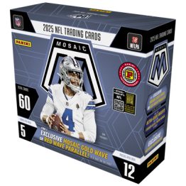 2025 Panini Mosaic Football Hobby International Box
