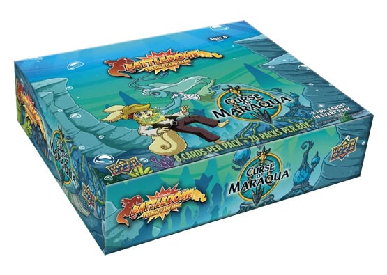 Neopets Curse Booster Box Upper Deck Neopets Battledome Curse of Maraqua Booster Box