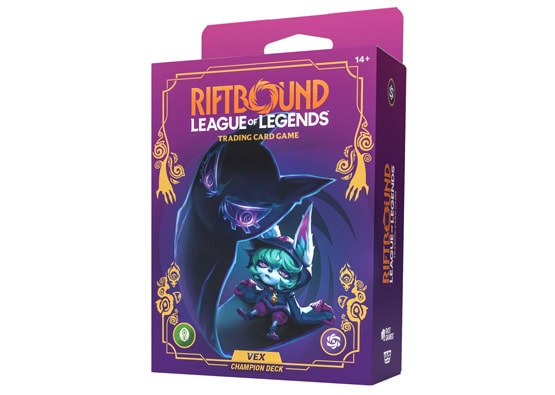RIFTBOUND LEAGUE OF LEGENDS UNLEASHED CHAMPION DECK VEX