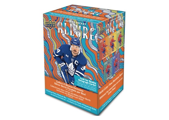 2025-26 Upper Deck Allure Hockey Blaster Box