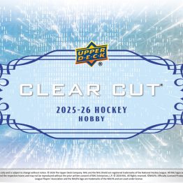 2025-26 Upper Deck Clear Cut Hockey Hobby Box
