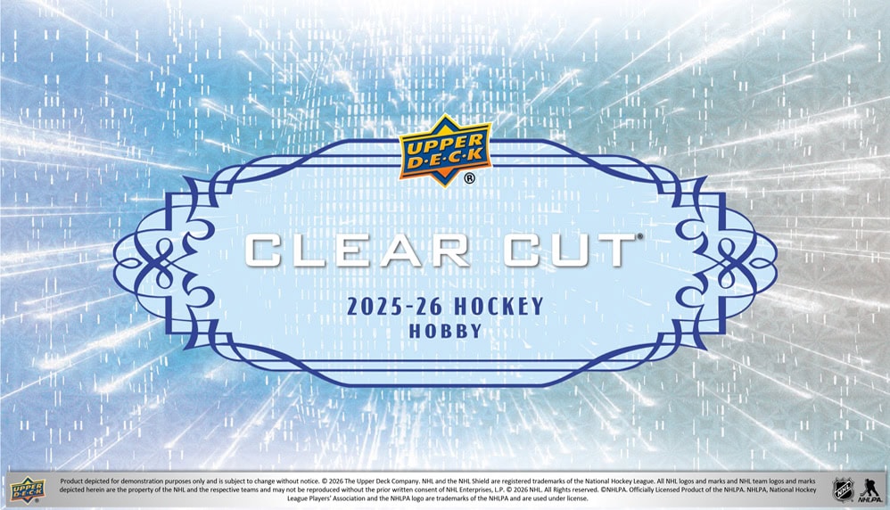 2025-26 Upper Deck Clear Cut Hockey Hobby Box