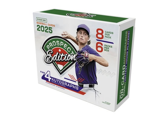 2025 Panini Prospect Edition Baseball Hobby Box Image 2025 Panini Prospect Edition Baseball Hobby Box