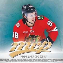 2026-27 Upper Deck MVP Hockey Hobby Box