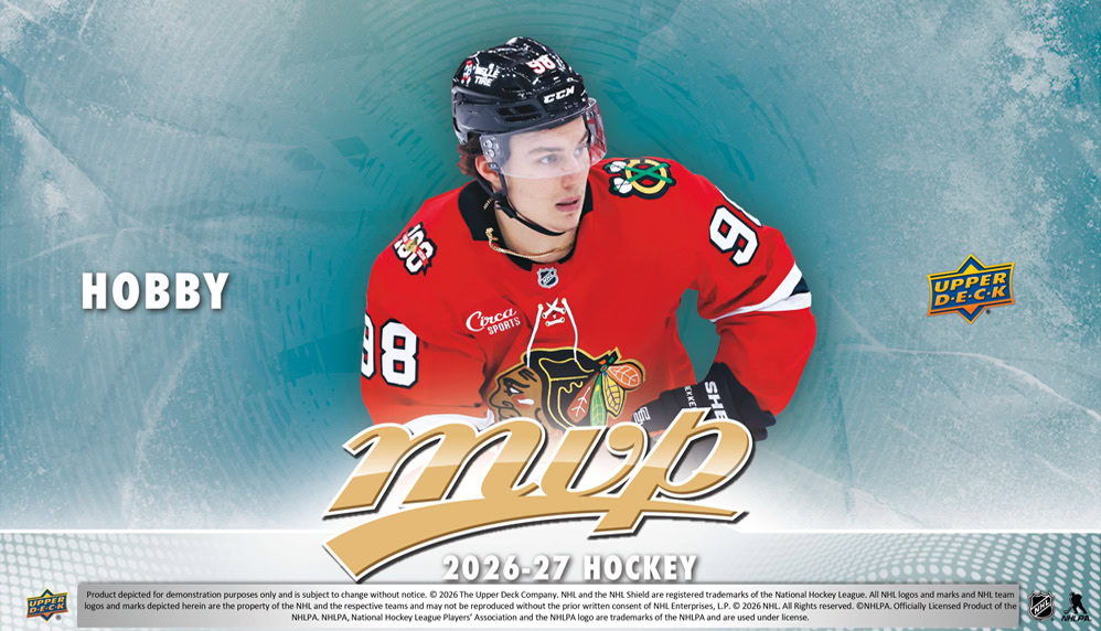 2026-27 Upper Deck MVP Hockey Hobby Box