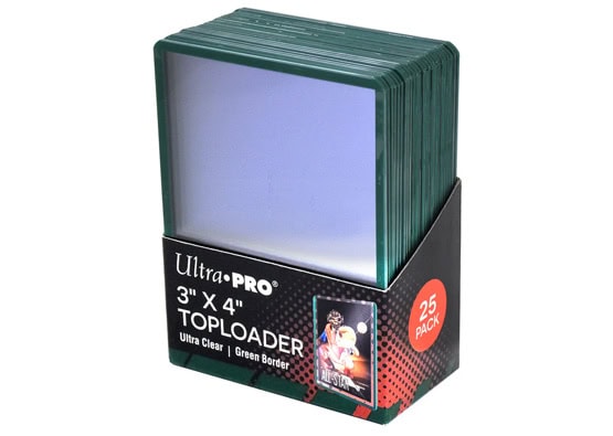 Green Border Toploader Ultra Pro Green Border Toploaders