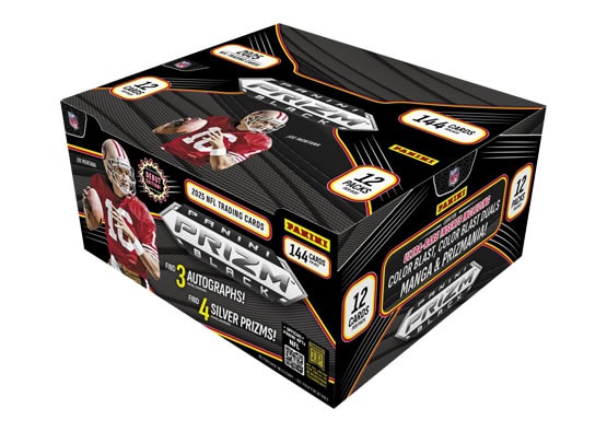 2025 Panini Prizm Black Football Hobby Box