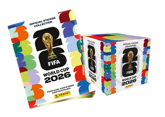 2026 Panini World Cup Sticker Box and Album Combo Image 2026 Panini World Cup Soccer Sticker Box and Album Combo
