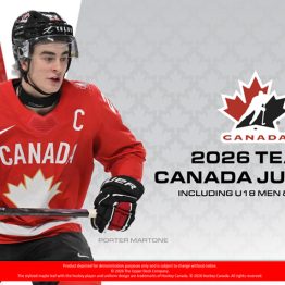 2026 Upper Deck Team Canada Juniors Hockey Hobby Box
