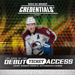 2025-26 Upper Deck Credentials Hockey Hobby Box