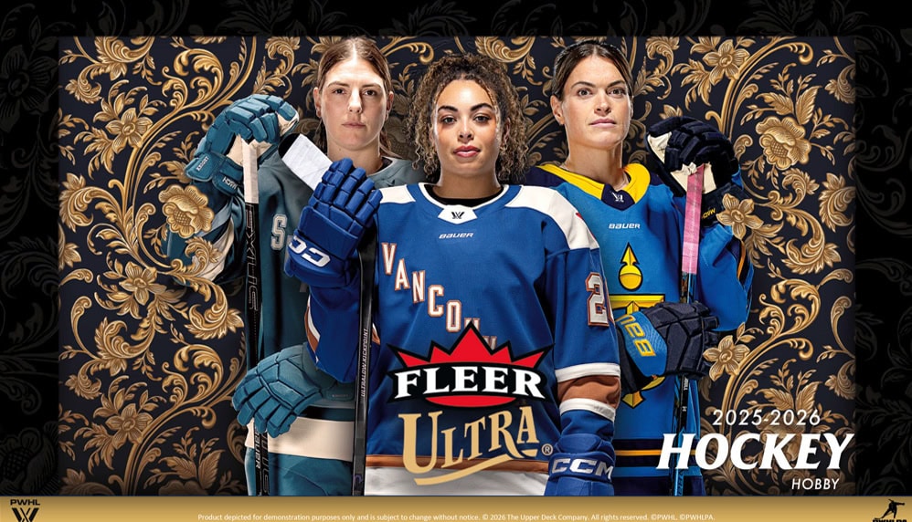 2025-26 Upper Deck Fleer Ultra Professional Women's Hockey League PWHL Hockey Hobby Box