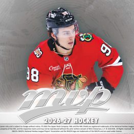 2026-27 Upper Deck MVP Hockey Blaster Box