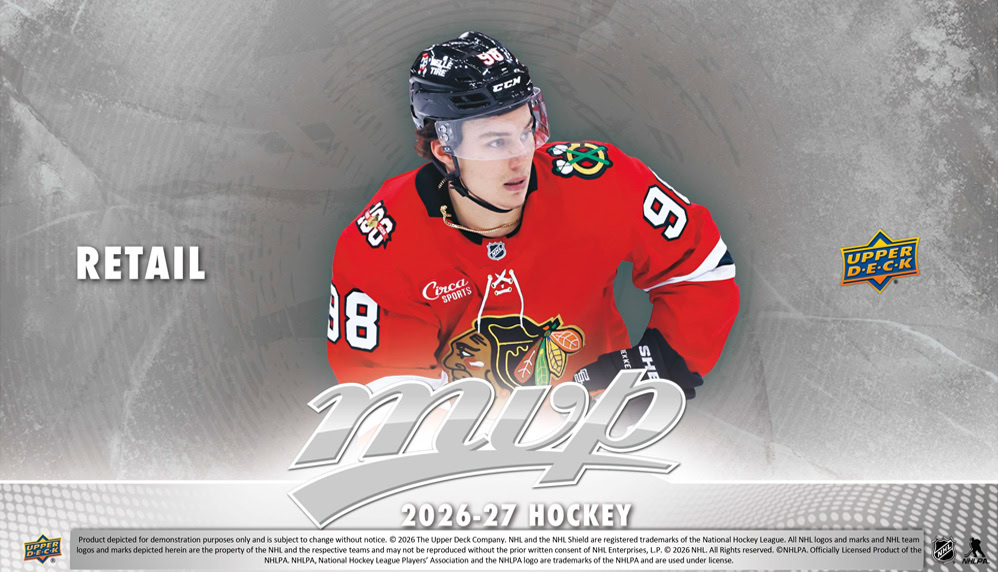 2026-27 Upper Deck MVP Hockey Blaster Box
