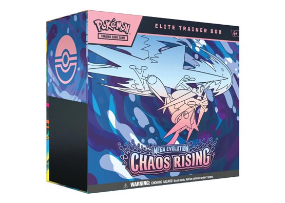 Pokemon Mega Evolution Chaos Rising Elite Trainer Box