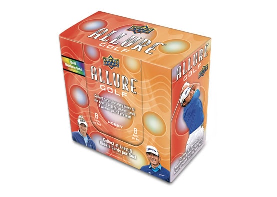 2025 UPPER DECK ALLURE GOLF HOBBY BOX