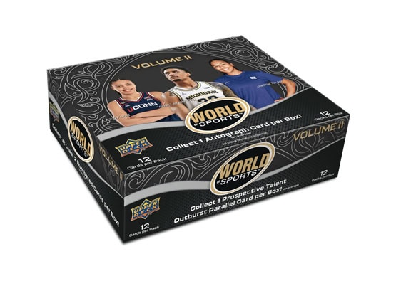 2025 Upper Deck World of Sports Volume 2 Hobby Box