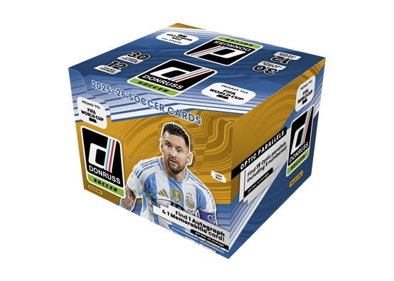 2025-26 Panini Donruss Road to Fifa World Cup Soccer Hobby Box