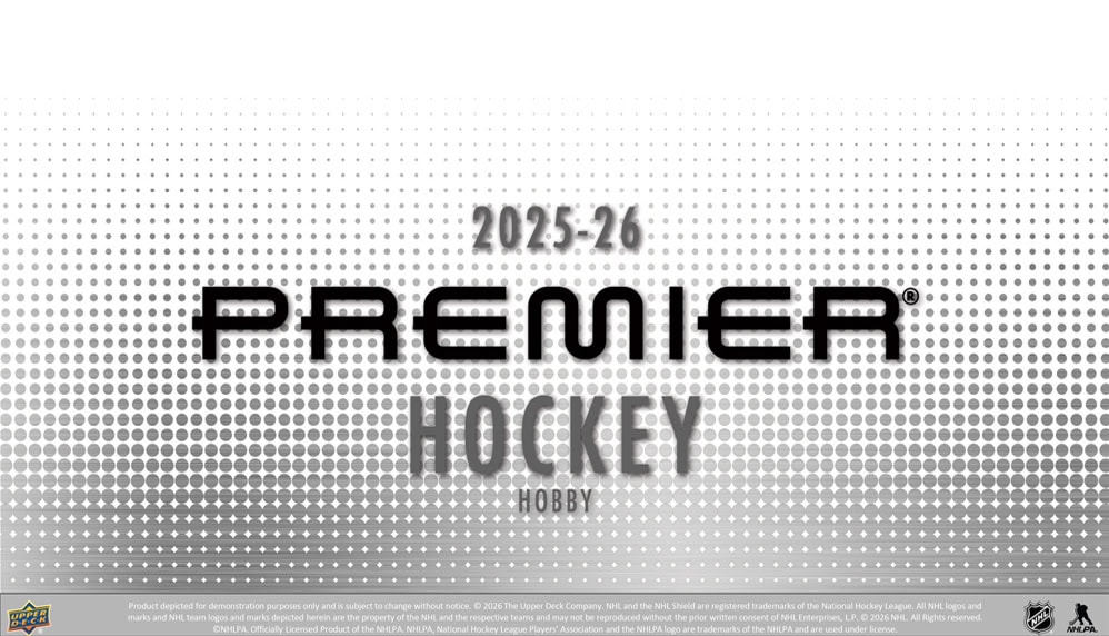 2025-26 Upper Deck Premier Hockey Hobby Box